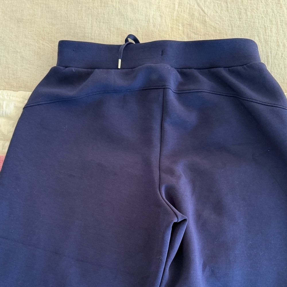 Calia Women’s Navy Blue Soft Scuba Wide Leg Pants - Picture 5 of 9